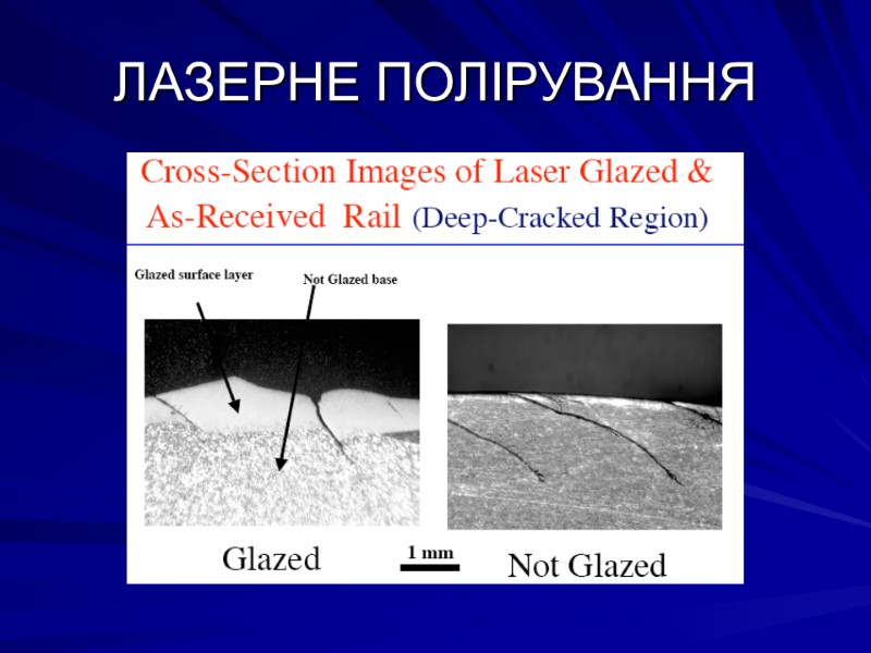 ЛАЗЕРНЕ ПОЛІРУВАННЯ